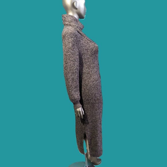 Calidad De Exportacion Baby Alpaca Long Cardigan Sweater Size M Preowned - Picture 3 of 10